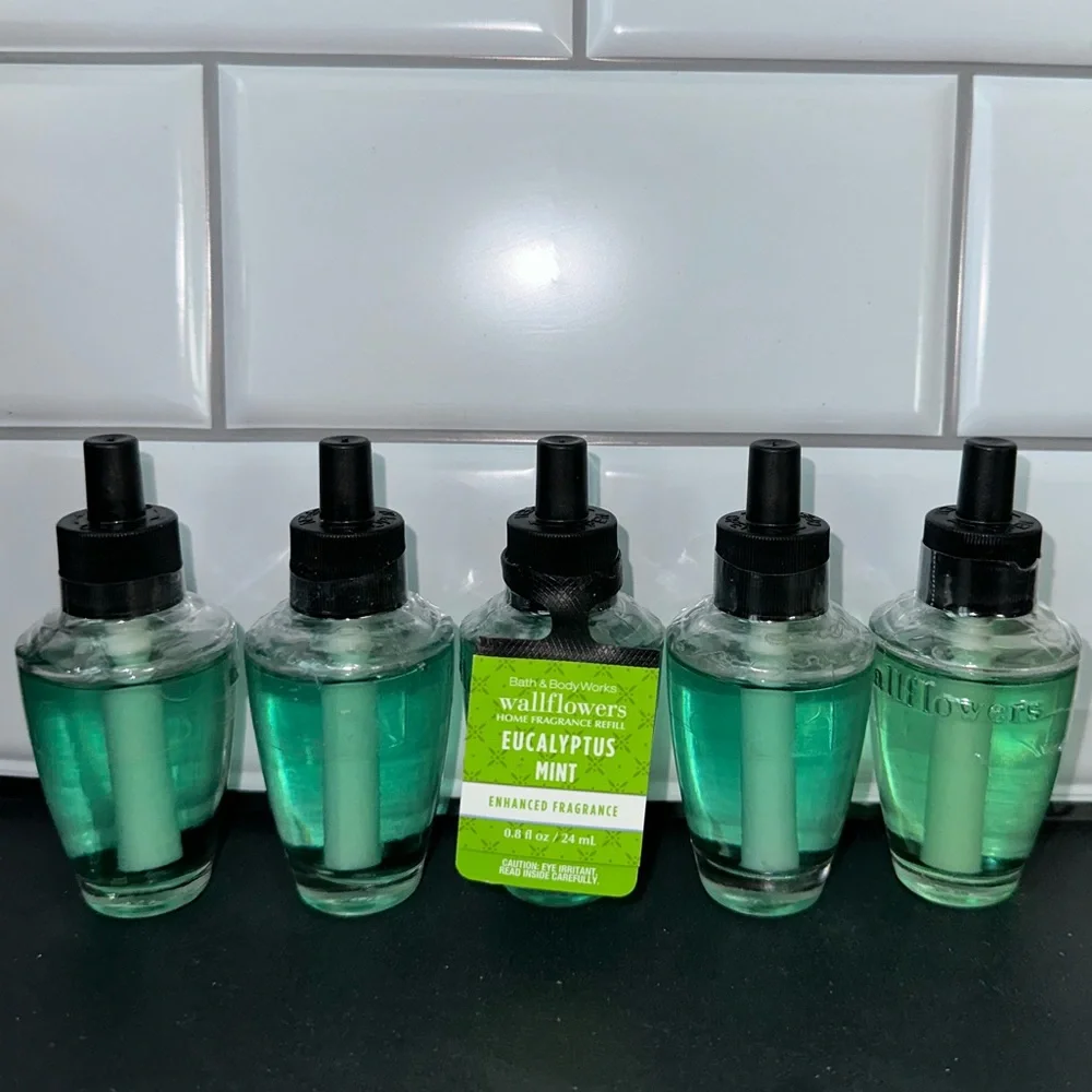 5 Eucalyptus Mint Wallflower Refills